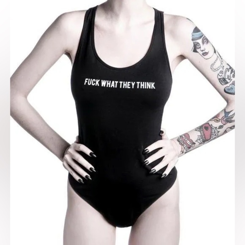 Killstar Black Statement Bodysuit